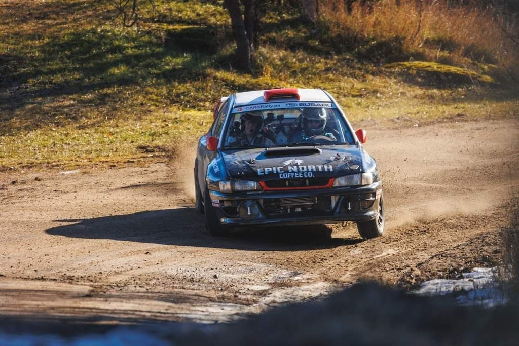 Epic North Sponsors Rally Car