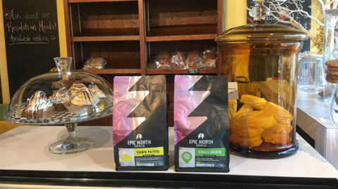 Holly's Sweets and Eats now carrying DAWN PATROL and Single Origin GUJI