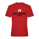 Epic North Classic Logo Tee - Red